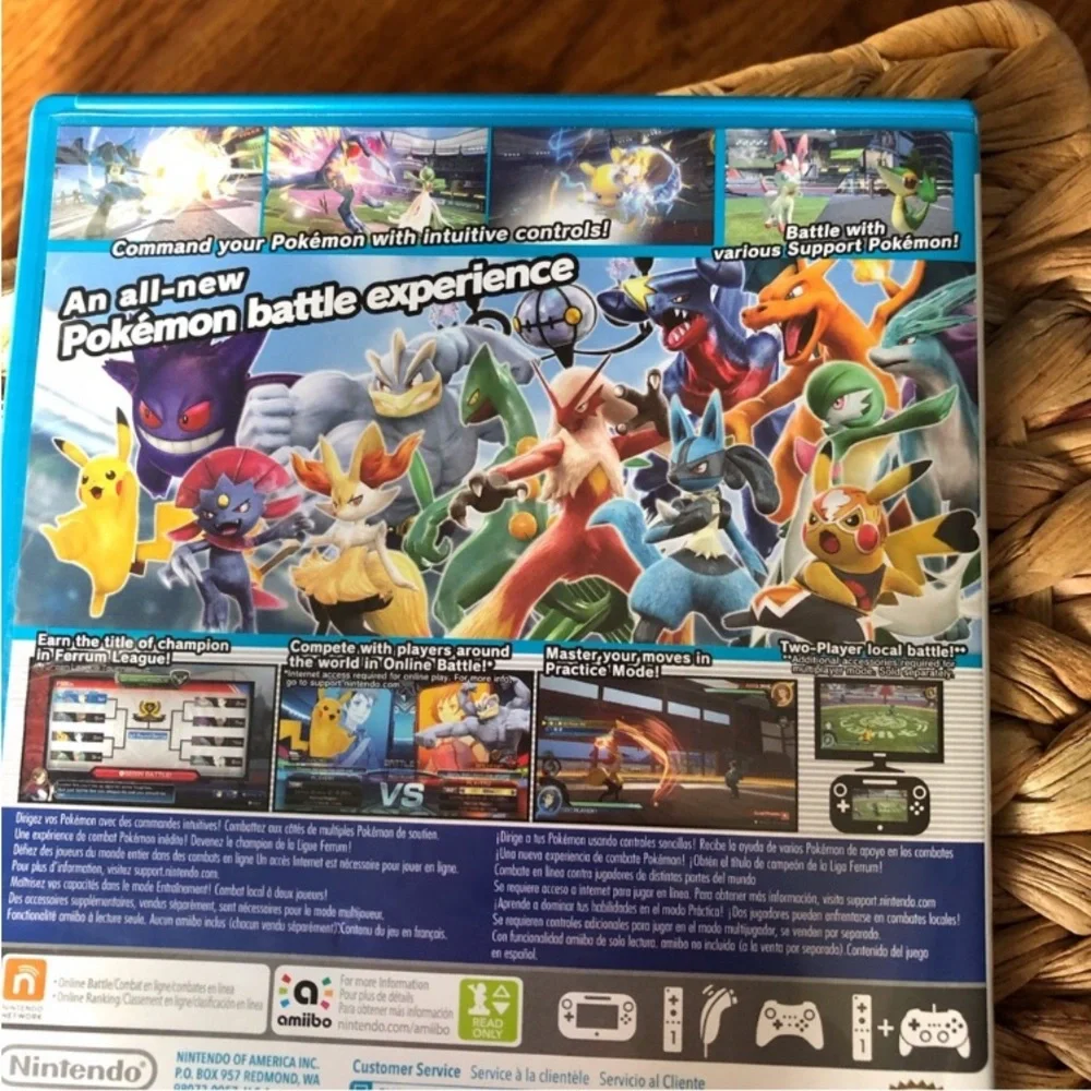 Pokken Tournament video game for Wii U